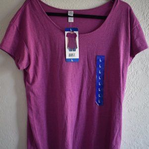 NWT Alternative Huckleberry Purple Tee